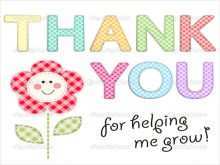 82 Visiting Create A Thank You Card Template For Free with Create A Thank You Card Template