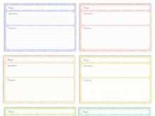 83 4X6 Index Card Divider Template For Free with 4X6 Index Card Divider Template