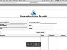 83 Adding Construction Tax Invoice Template for Ms Word by Construction Tax Invoice Template