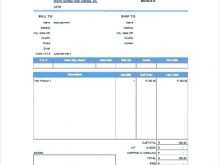 Tax Invoice Template Word South Africa
