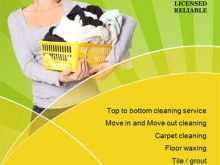 83 Best Free Cleaning Service Flyer Template With Stunning Design for Free Cleaning Service Flyer Template