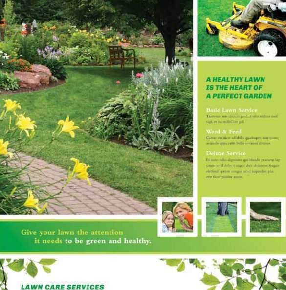 83 Best Lawn Mowing Flyer Template in Photoshop by Lawn Mowing Flyer Template