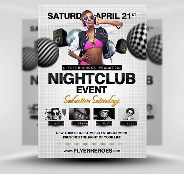 83 Best Nightclub Flyer Templates in Word with Nightclub Flyer Templates