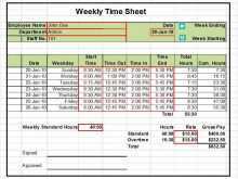83 Best Simple Time Card Template Excel in Word for Simple Time Card Template Excel