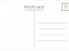 83 Blank Postcard Template Word Document Now with Postcard Template Word Document