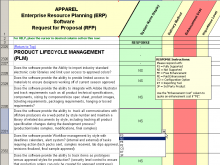 Apparel Production Schedule Template