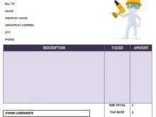 83 Create Joinery Invoice Example for Ms Word for Joinery Invoice Example