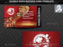 83 Create Name Card Template Food PSD File by Name Card Template Food