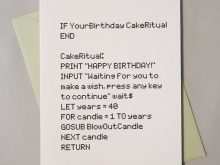 Nerd Birthday Card Template