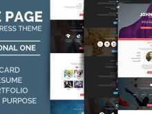 83 Create One Page Vcard Template Free Download for One Page Vcard Template Free