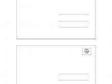 Blank 4X6 Postcard Template