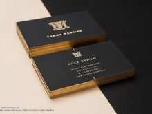 83 Creating Business Card Template Gold Free Layouts with Business Card Template Gold Free