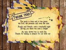 83 Creating Harry Potter Thank You Card Template Maker with Harry Potter Thank You Card Template