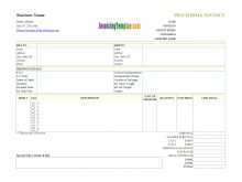83 Creating Hotel Pro Forma Invoice Template For Free for Hotel Pro Forma Invoice Template