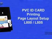 83 Creating Id Card Printing L805 Template Layouts for Id Card Printing L805 Template