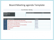 83 Creating Meeting Agenda Spreadsheet Template For Free by Meeting Agenda Spreadsheet Template