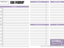 83 Creating Sample Daily Agenda Template in Word with Sample Daily Agenda Template