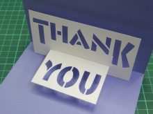 83 Creating Thank You Popup Card Template Free Formating by Thank You Popup Card Template Free