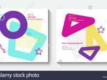 83 Customize Geometric Postcard Template Maker with Geometric Postcard Template