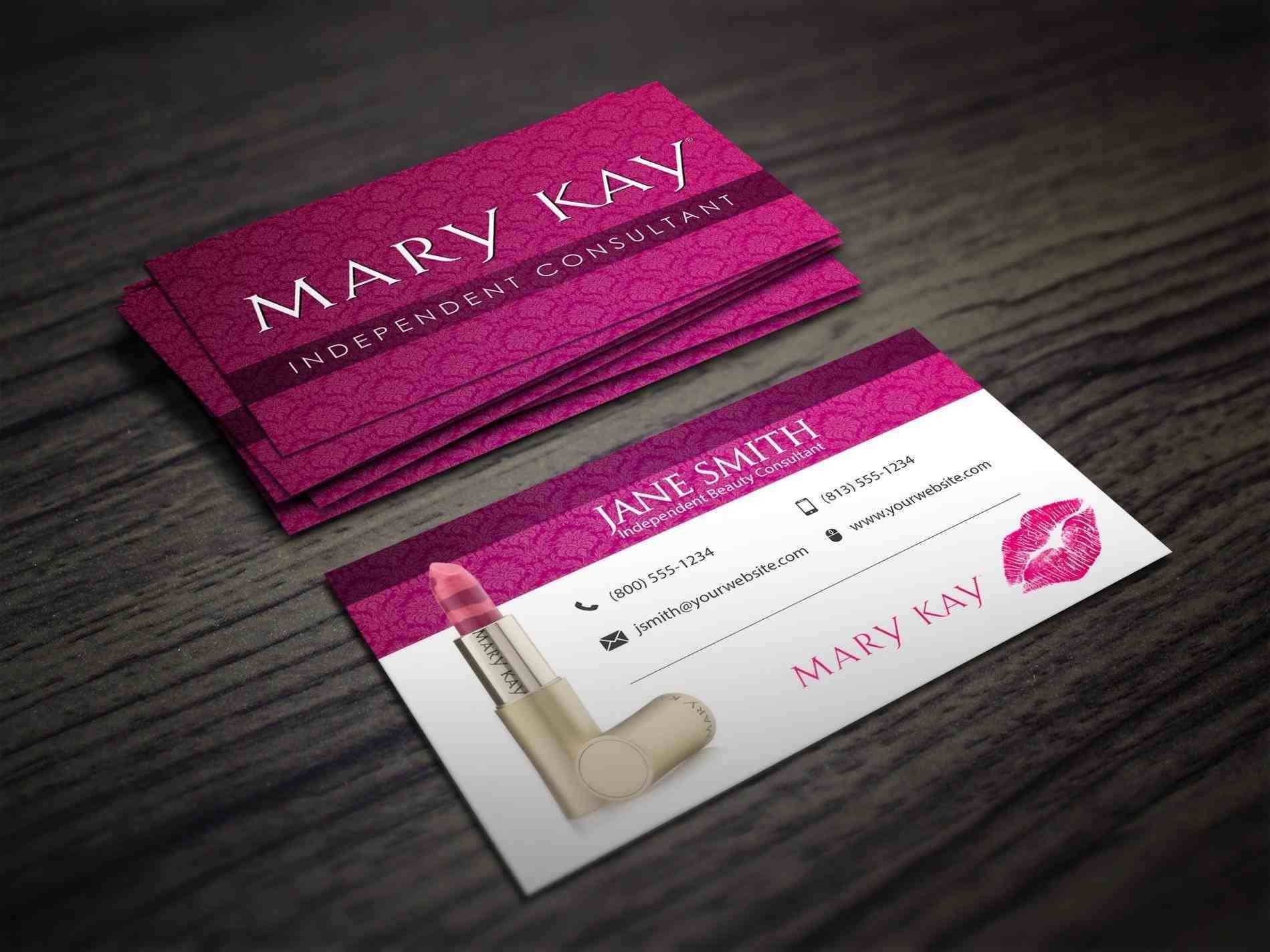 21 Customize Our Free Mary Kay Business Card Template Free Now for Pertaining To Mary Kay Business Cards Templates Free