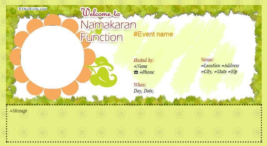 83 Customize Our Free Naming Ceremony Name Card Template Now with Naming Ceremony Name Card Template