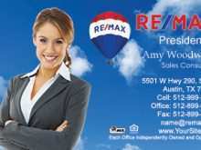 Remax Business Card Templates Download