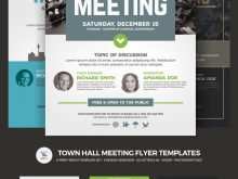 83 Customize Town Hall Flyer Template With Stunning Design with Town Hall Flyer Template
