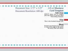 83 Format Business Card Size Template Excel Layouts by Business Card Size Template Excel
