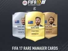 83 Format Fifa 17 Card Template Free With Stunning Design with Fifa 17 Card Template Free