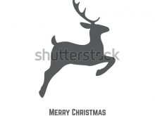 83 Format Silhouette Christmas Card Template Maker by Silhouette Christmas Card Template