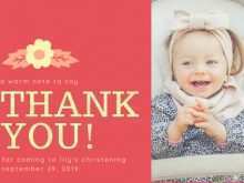 83 Format Thank You Card Template Christening Download with Thank You Card Template Christening