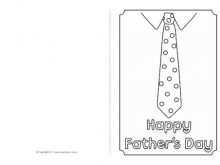 83 Free Father Day Card Templates To Colour for Ms Word for Father Day Card Templates To Colour