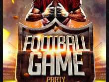 83 Free Free Football Flyer Templates Maker for Free Football Flyer Templates