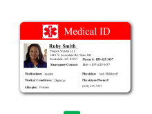 83 Free Medical Id Card Template Word PSD File by Medical Id Card Template Word