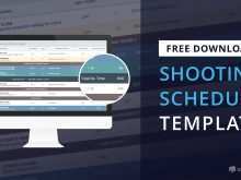83 Free Pre Production Schedule Template Film for Ms Word for Pre Production Schedule Template Film