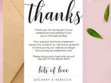 83 Free Printable Thank You For Your Support Card Template Maker for Thank You For Your Support Card Template