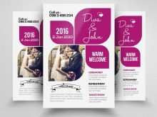 83 How To Create Wedding Flyer Template Formating with Wedding Flyer Template