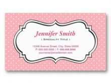 83 Online Child Name Card Template Photo with Child Name Card Template