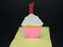 83 Online Cupcake Card Template Printable in Word with Cupcake Card Template Printable
