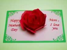83 Online Happy Mothers Day Pop Up Card Template Templates with Happy Mothers Day Pop Up Card Template