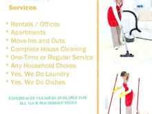 83 Online House Cleaning Flyer Templates Free for Ms Word for House Cleaning Flyer Templates Free