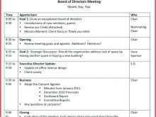 83 Online Operations Meeting Agenda Template For Free with Operations Meeting Agenda Template