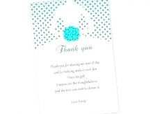 Christmas Gift Thank You Card Template