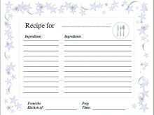 Free Editable Recipe Card Template For Word
