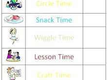 Master Class Schedule Template