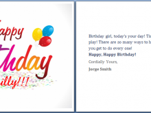83 Standard Happy Birthday Card Microsoft Template Photo by Happy Birthday Card Microsoft Template
