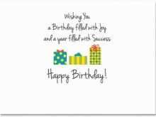 83 The Best Birthday Card Template For Employee For Free by Birthday Card Template For Employee
