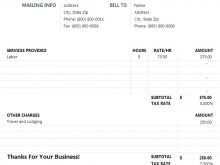 83 The Best Invoice Template For It Consulting Services Layouts by Invoice Template For It Consulting Services