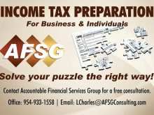83 The Best Tax Preparation Flyers Templates Now by Tax Preparation Flyers Templates