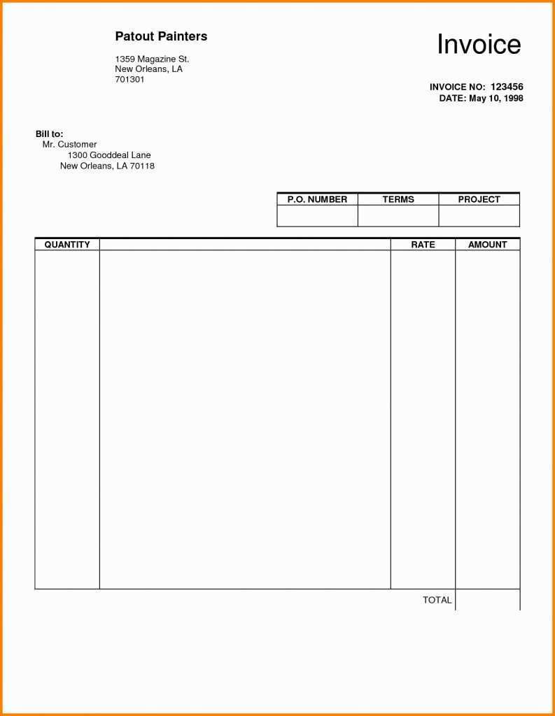 83 Visiting Hourly Contractor Invoice Template Photo with Hourly Contractor Invoice Template
